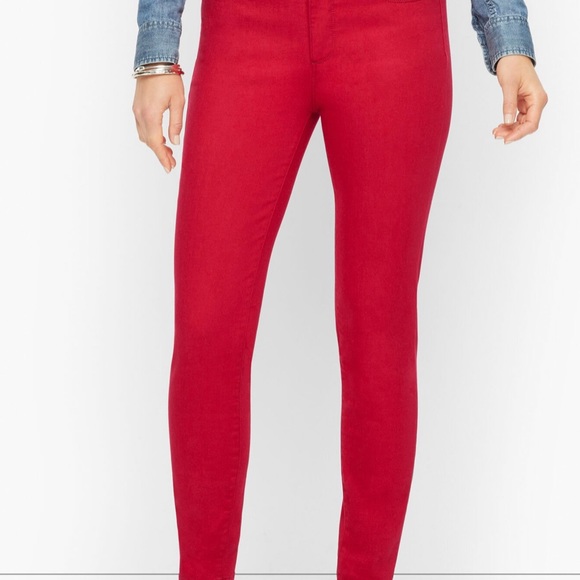 NWOT Wet Seal women’s Red color jeans. Size: S - Picture 7 of 7
